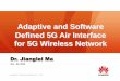 Adaptive and Software Defined 5G Air Interface for 5G Wireless Networkdavidson/SPAWC_2014_Plenaries/SoftwareDe… · Adaptive and Software Defined 5G Air Interface for 5G Wireless