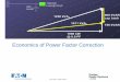 Economics of Power Factor Correction - cscos. · PDF fileEconomics of Power Factor Correction ... • Fuel charge adjustment –Monthly charge ... power factor correction capacitors