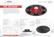 THE WIZARD - Eminence · PDF fileThe Eminence Wizard guitar speaker will put a spell on your tone. Very articulate, but with a hint of grit. Nice sustain and exceptionally good tight