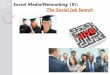 Social Media/Networking 101: The Social Job · PDF fileSocial Media As A Job Search Tool Create personal branding ... Extend in-person relationships Target your job search ... Social