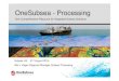 One Comprehensive Resource for Integrated Subsea · PDF fileOneSubsea - Processing One Comprehensive Resource for Integrated Subsea Solutions Subsea UK 21 st August 2014 Nils J Vågen