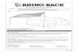 Rhino-Rack Dome 1300 (32125)vpm.cdn.rhinorack.com.au/.../32125-Dome-1300.pdf · Rhino-Rack Dome 1300 (32125) Important: ... 8 Slide the Dome Support Poles through the material tubes