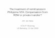 Treatment of remittances in Philippine NTA - · PDF fileThe treatment of remittances in Philippine NTA: ... TG Intra-HH Domestic Inflow Outflow AR YL T TF ROW ... – asks if overseas