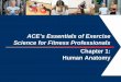 ACE’s Essentials of Exercise Science for Fitness Professionals …efs.efslibrary.net/CertificatePrograms/PFT/Course 1-Intro 1... · ACE’s Essentials of Exercise Science for Fitness