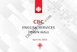 CBC - · PDF file»Departures: CBC / RADIO-CANADA ... streamline administration support of content and service goals. ... » We will have set the platform for “Strategy 2020” and