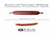 Basics of Sausage Making - Extension Food Scienceefsonline.uga.edu/.../uploads/2016/08/Basics-of-Sausage-Making.pdf · UGA Extension Bulletin 1437 • Basics of Sausage Making Formulation,