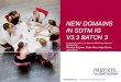 NEW DOMAINS IN SDTM IG V3.3 BATCH 3 - Digital Infuzion, … User Networks/Europe... · NEW DOMAINS IN SDTM IG V3.3 BATCH 3 13 September 2016, 23rd German CDISC User Network Meeting