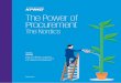 The Power of Procurement - KPMG | US · PDF fileThe Power of Procurement – the Nordics 3 Nordic differences Many of our actual findings across Nordic procurement organizations apparently