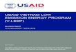 USAID VIETNAM LOW EMISSION ENERGY PROGRAM …pdf.usaid.gov/pdf_docs/PA00MNR8.pdf · usaid vietnam low emission energy program (v-leep) ... usaid vietnam low emission energy program
