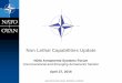 Non Lethal Capabilities Update as Capability Group Doctrinal updates. 5.1 Updates included AJP 3.2 â€“Allied Joint doctrine for Land Operations AJP 3.2.1.1 Guidance for the Conduct