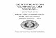 CERTIFICATION CURRICULUM MANUAL - Texas Commission on Fire ... · PDF filetexas commission on fire protection certification curriculum manual chapter 1 basic fire suppression basic