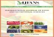 INTERNATIONAL JOURNAL OF FOOD AND NUTRITIONAL · PDF fileINTERNATIONAL JOURNAL OF FOOD AND NUTRITIONAL SCIENCES ... NJAVARA Reshmi.R1 and Nandini ... minerals and B-complex vitamins