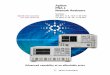 Agilent PNA-L Network Analyzers - · PDF fileAgilent PNA-L Network Analyzers N5230A 300 kHz to 6, ... • 4-port network embedding/de-embedding ... adapters and fixtures to meet your