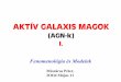 AKTÍV GALAXIS MAGOK - personal.psu.edupersonal.psu.edu/nnp/agn1_bp04.pdf · Iker kipuffogó csóva model • A fekete lyuk (hajtómű) relativisztikus gázt pumpál, mely egy belsőüreget