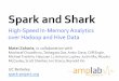 HighISpeedInIMemoryAnalytics overHadoopandHiveDatapeople.csail.mit.edu/matei/talks/2012/hadoop_summit_spark.pdf · Compatiblewith Hadoop’s"storage"APIs" ... Hive&Architecture& Meta