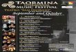 September and October - Italian Opera · PDF fileRegione Siciliana Assessorato del Turismo, dello Sport e dello Spettacolo Comune di Taormina Every Saturday at 21.15 September and