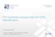ITC business surveys and the NTM classification - …unctad.org/meetings/en/Presentation/DITC2015_AHEM_Hermelink_en.pdf · ITC’s NTM surveys and the classification Overview NTM