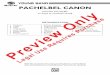 YOUNG BAND PAchElbEl cANON - Alfred Music · PDF fileYOUNG BAND Please note: ... PAchElbEl cANON jOhann pachelbel arranged by charles sayre 1 conductor 8 c Flute 2 Oboe 4 1st bb clarinet