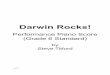 Darwin Rocks! -  · PDF fileDarwin Rocks! Performance Piano Score ... Small notes are ... -ri- gin, ta-king cri - ti - ci - sm 33 on E¨ the chin, while the e