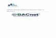 CBMS Studio BACnet Router User’s · PDF fileVillage, Hua Hin District, Prachuapkhirikhan Province, Thailand 77110 Tel: (668) 3188-6641 Fax: ... CBMS Studio BACnet router V1.0 User’s