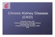Chronic Kidney Disease (CKD) - SGIMimpak.sgim.org/userfiles/file/AMHandouts/AM05/handouts/WCO3.pdf · Chronic Kidney Disease (CKD) Robert M. Centor, MD Acting Associate Dean, Huntsville