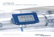 UTM10 Non-intrusive ultrasonic liquid flowmeter - Spirax · PDF fileUTM10 Non-intrusive ultrasonic liquid flowmeter Introducing the UTM10 - the new ultrasonic clamp-on flow and energy