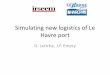 Simulating New logistics of Le Havre Port - AnyLogic · PDF fileINTRODUCTION LE HAVRE PORT LOGISTICS SIMULATION SCENARIO MANAGEMENT RULES RESULTS CONCLUSION AND PERSPECTIVES