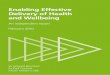 Enabling Effective Delivery of Health and Wellbeinguser-raw]/11-06/pc.pdf · Enabling Effective Delivery of Health and Wellbeing ... role in the regeneration of Hulme, ... Enabling