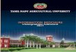 TAMIL NADU AGRICULTURAL UNIVERSITYtnau.ac.in/admission/Information Brochure 2017.pdf · Tamil Nadu Agricultural University Coimbatore – 641003 Tamil Nadu, India Application Procedure