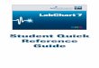 Student Quick Reference Guide - ADInstrumentscdn.adinstruments.com/adi-web/manuals/LabChart7_1_QRG.pdf · ii The LabChart Student Quick Reference Guide is a resource for users of