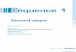 Séquence 1 - · PDF fileSéquence 1 – MA11 1 Séquence 1 Second degré Sommaire Pré-requis Différentes formes d’une fonction polynôme de degré 2 équation du second degré