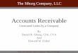 Accounts Receivable - The Siburg · PDF fileAccounts Receivable Unsecured Loans by a Company By Daniel R. Siburg, CPA, CVA. And. Howard W. Fisher. The Siburg Company, LLC. Mergers