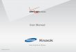 Samsung Knack User Manual - Verizon Wirelesscache.vzw.com/multimedia/mim/sam_u310_knack/knack.pdf · Knack™_BG04_SE_073008_F10 Intellectual Property All Intellectual Property, as