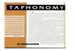 Taphonomy - Cornell  · PDF fileof taphonomy, as Carlton E. Brett (University of Rochester, ... PALEONTOLOGI AL SAMPLE LITHOSPHERE BURIED FOSSILS REMAINS The final premise is