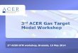3rd ACER Gas Target Model · PDF fileRSI > 110% (detailed analysis for BG, FR, HU, PL, ES) ... Measure of concentration amongst suppliers based on energy ... HHI Measure of concentration