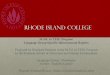 Rhode Island College - RITELLritell.org/Resources/Documents/language project/Norwegian.pdf · Rhode Island College M.Ed. In TESL Program Language Group Specific Informational Reports