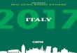 ITALY - ICE  · PDF fileREAL ESTATE MARKET OUTLOOK ITALY. ... difficulties in China and emerging markets ... CEO, CBRE Italy “In 2017 there are significant