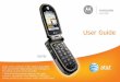 English/LA Spanish Motorola Tundra VA76r User Guide · PDF fileIntroducing your new Motorola Tundra™ VA76r wireless phone. ... This is the standard home screen and main menu layout