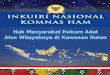 INKUIRI NASIONAL - Beranda · PDF fileinkuiri nasional komisi nasional hak asasi manusia hak masyarakat hukum adat atas wilayahnya di kawasan hutan jakarta, 2016