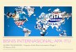BISNIS INTERNASIONAL: APA ITU -   · PDF fileBISNIS INTERNASIONAL: APA ITU AJI DEDI MULAWARMAN - Pengantar Kuliah Bisnis Internasional Minggu 2 23 Pebruari 2015