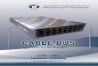 CABLE BUS - Wescosa - Welcome to WESCOSA bus.pdf · for optimum free air rating.Cables in CABLE BUS run cooler than cable in tray or conduit, as well as bus bars in bus duct