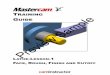 TRAINING - CamInstructor · PDF fileMastercam Training Guide Lathe-Lesson-1-1 Objectives You will create the geometry for Lathe-Lesson-1, and then generate a toolpath to machine the