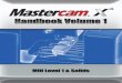 +DQGERRN 9ROXPH -  · PDF fileCongratulations on your purchase of the Mastercam Handbook Volume 1. ... 3-2 Mastercam X4 . CAD Drawing Before learning to draw in Mastercam,