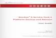 DocAve 6 Platform Backup and Restore User Guide · PDF file2 DocAve 6: Platform Backup and Restore Table of Contents About DocAve Platform Backup and Restore
