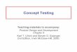 Concept Testing - Massachusetts Institute of Technologydspace.mit.edu/bitstream/handle/1721.1/34891/15-783JSpring-2002/NR… · Concept Testing Teaching materials ... Irwin McGraw-Hill,