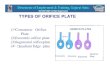 TYPES OF ORIFICE PLATE - ITI Pardiitipardi.org/pdfs/coursepdf/chbt5/chbt5i.pdf · TYPES OF ORIFICE PLATE Concentric :It’s thickness is 3.175 mm to12.70mm It consist of circular