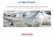 © Wärtsilä - · PDF fileHI-FOG® discharges a very fine water mist as a high ... Information on Marioff group ... without the epress written permission of Marioff Corporation Oy