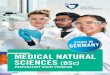 MEDICAL NATURAL SCIENCES (BSc) - Jacobs · PDF fileThe preparatory study program Medical Natural Sciences ... MEDICAL NATURAL SCIENCES (BSc). ... Room and board is € 6,000 per nine-month