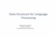 Data Structure for Language Processing -   · PDF fileData Structure for Language Processing Bhargavi H. Goswami Assistant Professor Sunshine Group of Institutions