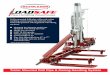 Trailer Mounted Drill Pipe & Casing Handling · PDF fileTrailer mounted drill pipe, collar and casing handling system safely lifts tubulars from ... Skid mounted pipe racks hydraulically